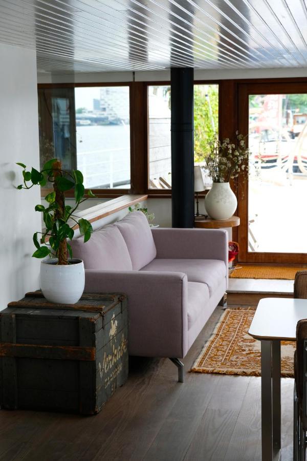Stunning Boat With A View Hotel Amsterdam Exterior photo