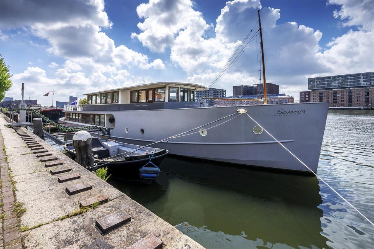 Stunning Boat With A View Hotel Amsterdam Exterior photo